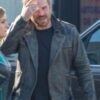  	Captain Marvel Mar Vell Distressed Leather Jacket