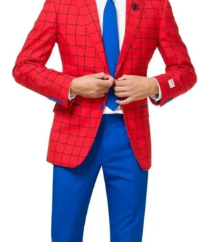  	Spider Man Tuxedo Dress Suit