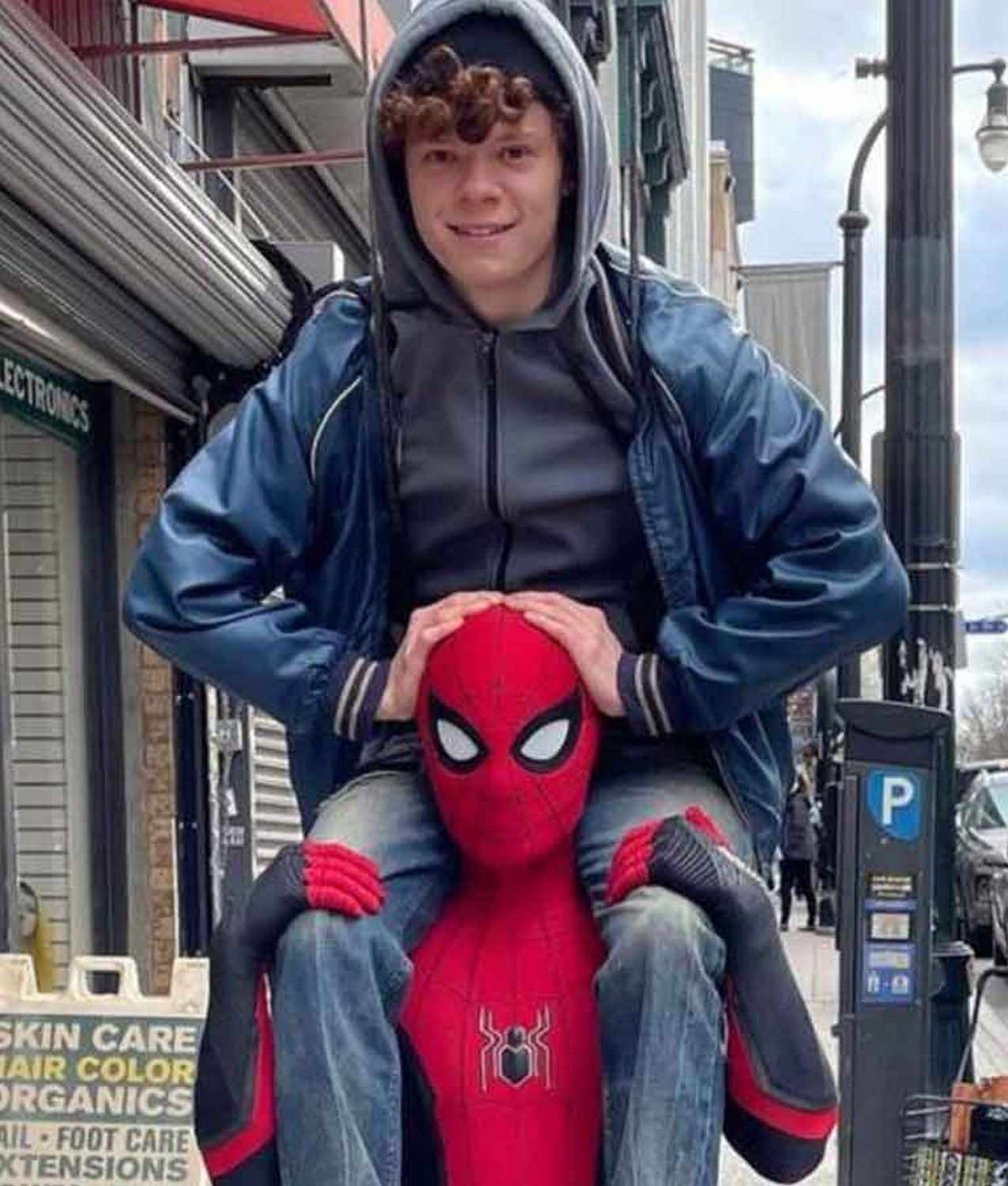 Spiderman No Way Home Drug Dealer Bomber Jacket Spiderman No Way Home Drug Dealer Bomber Jacket