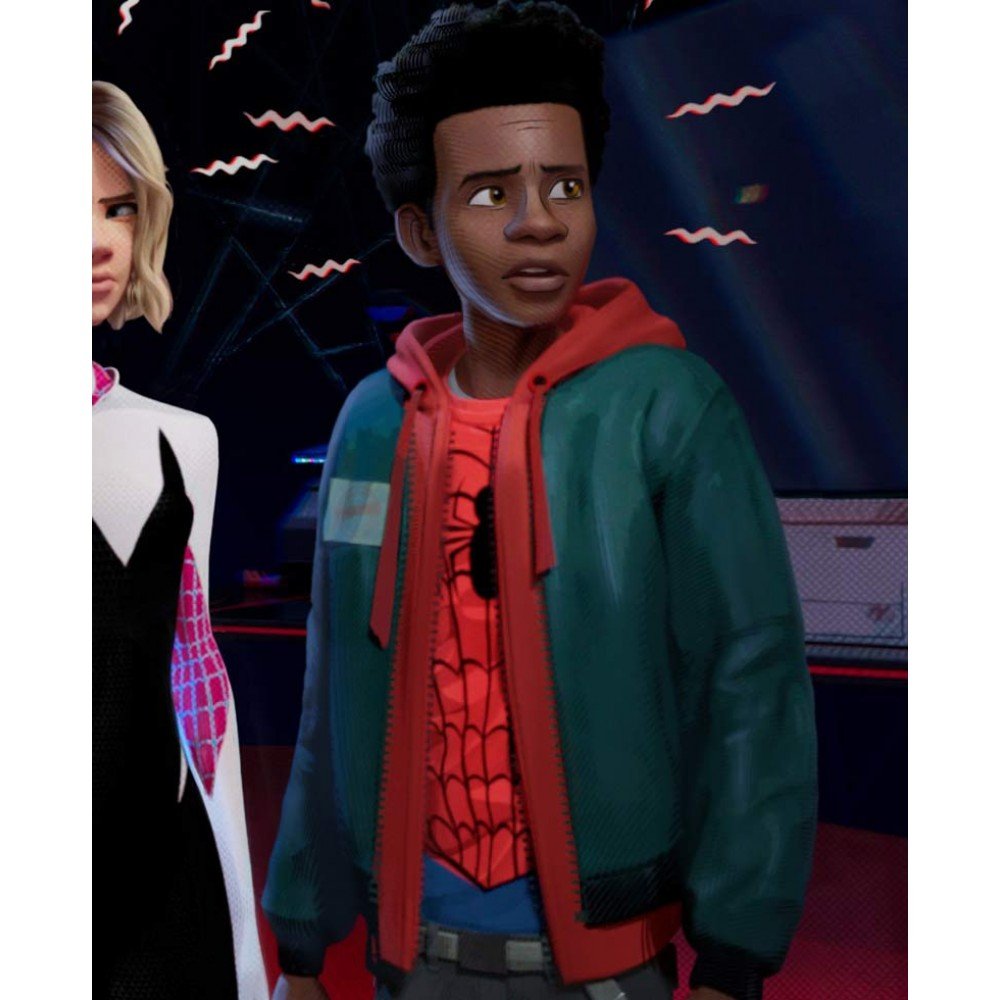 Spider Man Into the Spider-Verse Miles Morales Jacket Spider Man Into the Spider-Verse Miles Morales Jacket