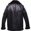 The Punisher 2 Billy Russo Black Shearling Leather Jacket The Punisher 2 Billy Russo Black Shearling Leather Jacket