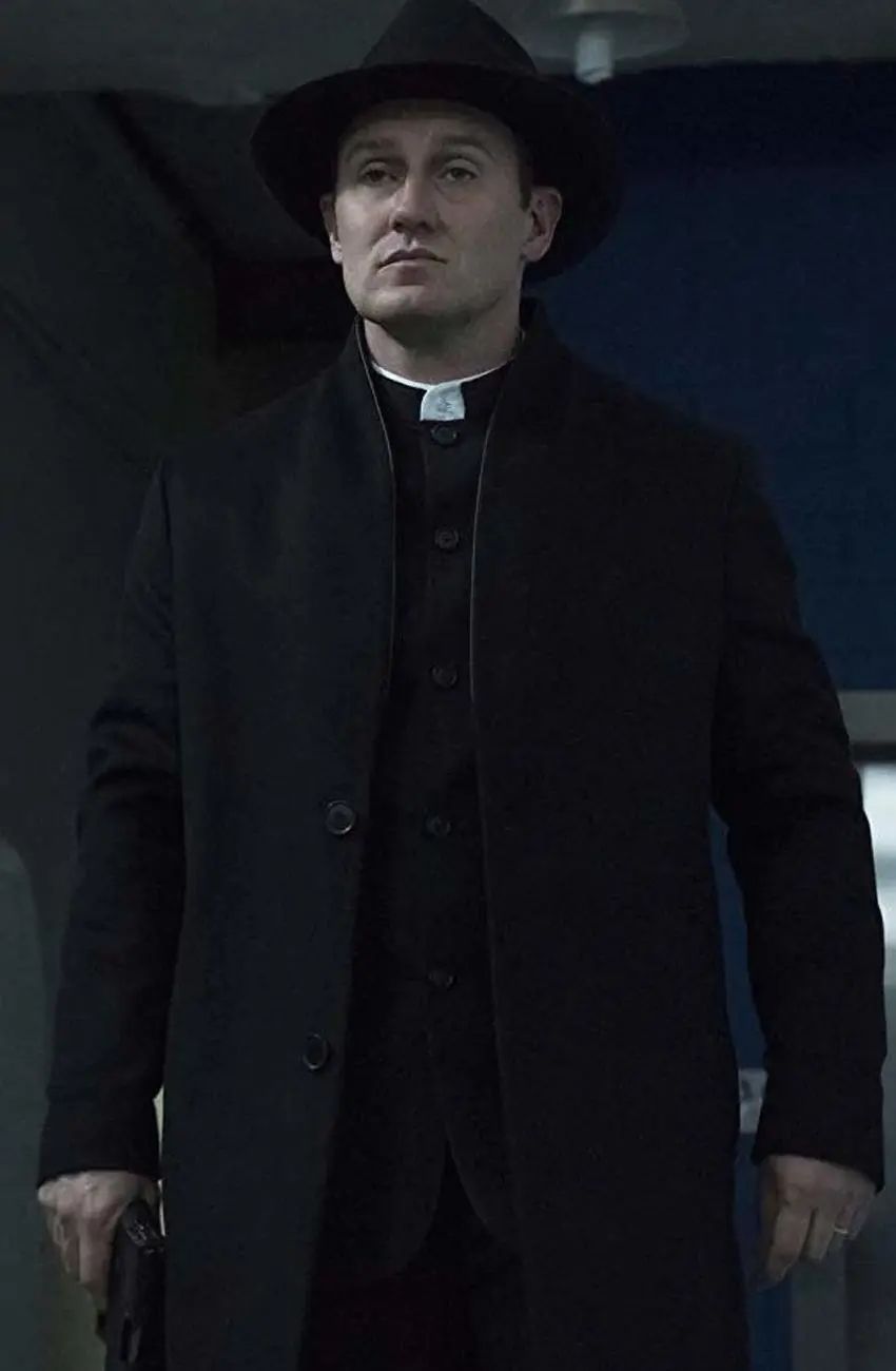 The Punisher 2 John Pilgrim Black Long Coat The Punisher 2 John Pilgrim Black Long Coat