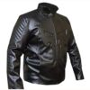 The Punisher Frank Castle Leather Black Jacket The Punisher Frank Castle Leather Black Jacket