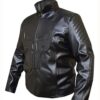 The Punisher Frank Castle Leather Black Jacket The Punisher Frank Castle Leather Black Jacket