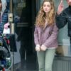  	Giorgia Whigham The Punisher Cotton Purple Jacket
