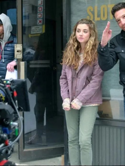 Giorgia Whigham The Punisher Cotton Purple Jacket Giorgia Whigham The Punisher Cotton Purple Jacket