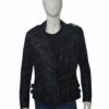  	Black Widow 2021 Natasha Romanoff Biker Leather Jacket
