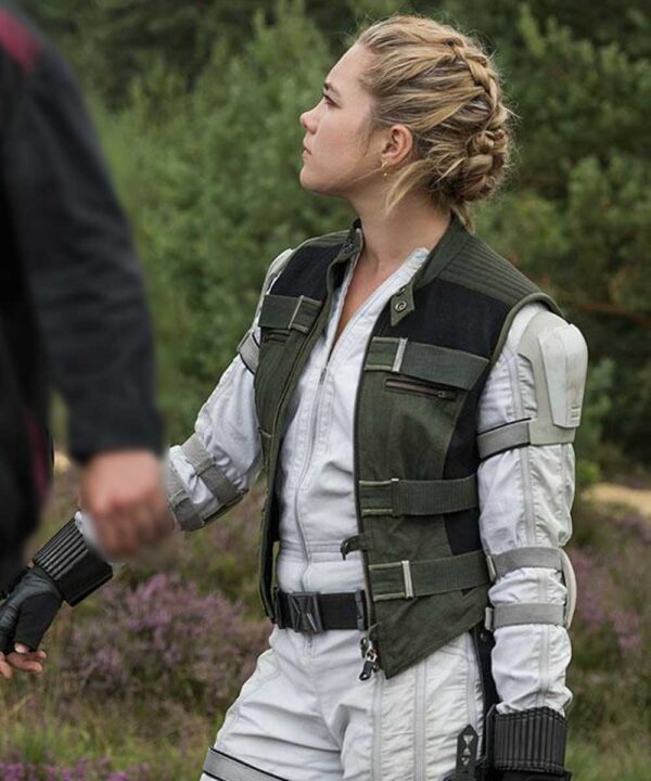 Florence Pugh Black Widow Yelena Belova Vest Florence Pugh Black Widow Yelena Belova Vest