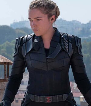  	Yelena Belova Black Widow 2021 Florence Pugh Jacket