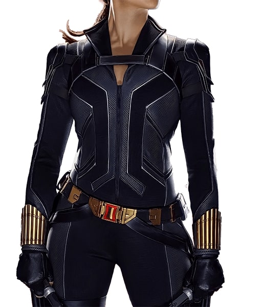 Natasha Romanoff Black Widow Jacket Costume Natasha Romanoff Black Widow Jacket Costume