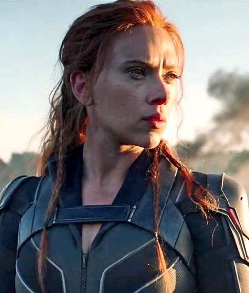 Natasha Romanoff Black Widow Jacket Costume Natasha Romanoff Black Widow Jacket Costume