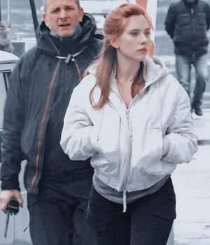  	Black Widow Natasha Romanoff Hooded Jacket