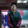  	Zazie Beetz Deadpool 2 Domino Jacket