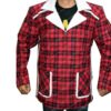  	Deadpool Shearling Flannel Jacket