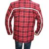 Deadpool Shearling Flannel Jacket Deadpool Shearling Flannel Jacket