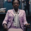  	Suicide Squad 2 Amanda Waller Pink Wool Blazer