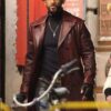  	The Suicide Squad Will Smith Brown Trench Coat
