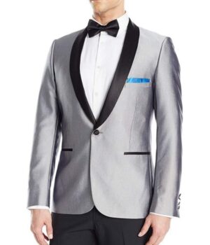  	Jared Leto Suicide Squad Joker Silver Tuxedo For Men