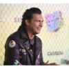  	Adam Beach Suicide Squad Slipknot Biker Jacket