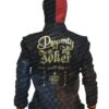 Harley Quinn Daddy’s Lil’ Monster Quilted Black Jacket Harley Quinn Daddy’s Lil’ Monster Quilted Black Jacket