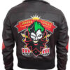  	The Harley Quinn Bombshell Leather Jacket