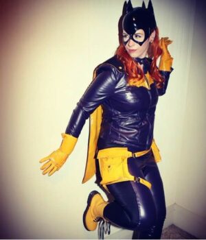  	Batgirl Leather Jacket