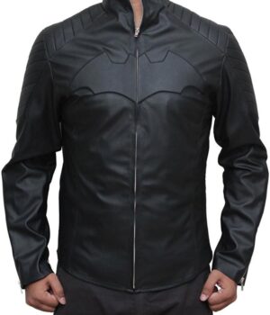  	Batman Begins Leather Jacket
