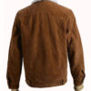  	Asher Angel Shazam Brown Shearling Jacket