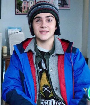  	Jack Dylan Grazer Shazam Freddy Blue Hooded Jacket