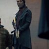  	Jessica Camacho Watchmen Black Leather Coat