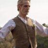  	Jeremy Irons Watchmen Brown Vest