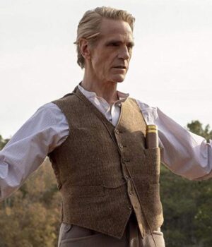  	Jeremy Irons Watchmen Brown Vest