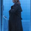 	Jean Smart Watchmen Black Trench Coat