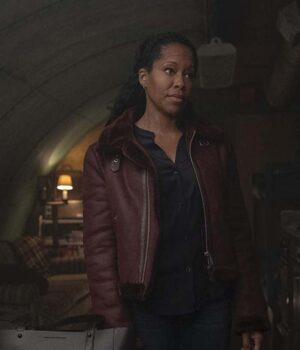  	Watchmen Angela Abar Brown Jacket