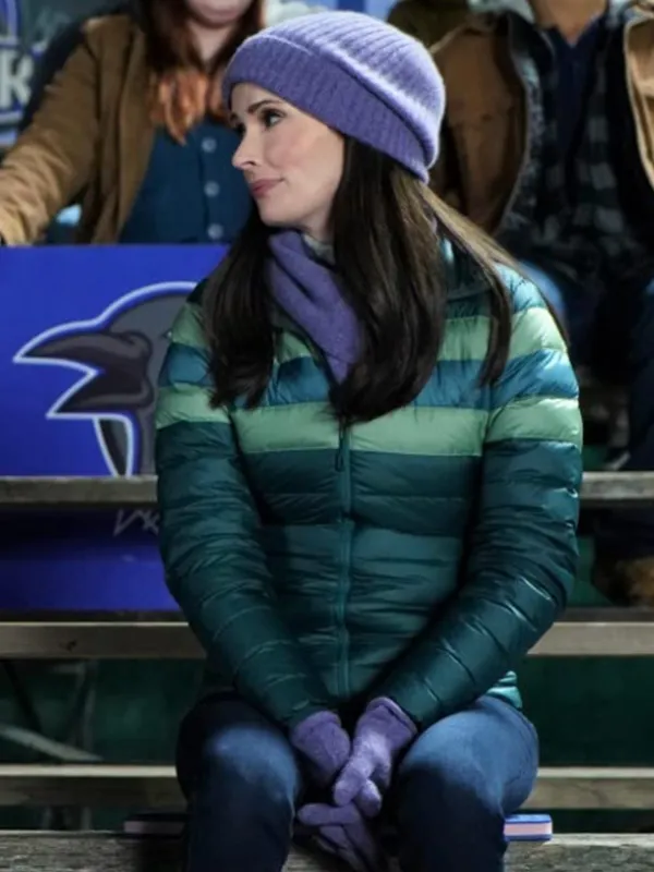 Superman and Lois Lane S02 Green Zip Up Puffer jacket Superman and Lois Lane S02 Green Zip Up Puffer jacket
