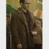  	Superman and Lois Clark Kent Brown Shearling Fur Leather Coat