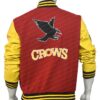  	Smallville Clark Kent Crows Varsity Cotton Jacket