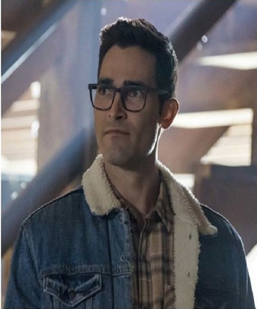 Superman and Lois Clark Kent Denim Blue Jacket Superman and Lois Clark Kent Denim Blue Jacket