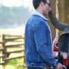 Superman and Lois Clark Kent Denim Blue Jacket Superman and Lois Clark Kent Denim Blue Jacket