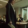 	Superman and Lois Lane Leather Black Coat