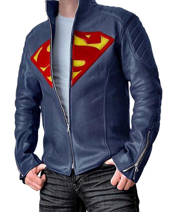 Superman Man Of Steel Jacket Superman Man Of Steel Jacket