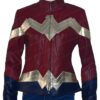  	Wonder Woman Maroon Jacket