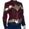  	Wonder Woman Maroon Jacket