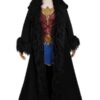  	Wonder Woman Diana Prince Shearling Coat