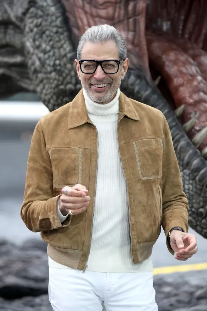 Jeff Goldblum Jurassic World Dominion Brown Suede Jacket Jeff Goldblum Jurassic World Dominion Brown Suede Jacket