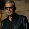  	Jurassic World 3 Dominion Ian Malcolm Black Leather Coat