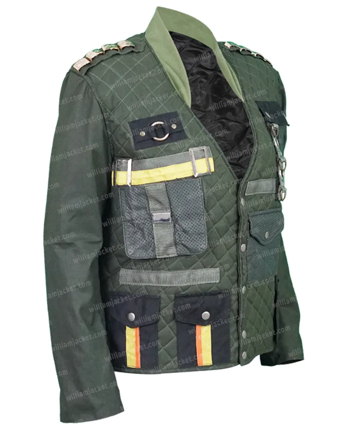 Jurassic World Dominion Kayla Watts Green Cropped Jacket Jurassic World Dominion Kayla Watts Green Cropped Jacket