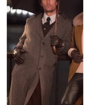  	The Gentlemen Mickey Pearson Grey Coat