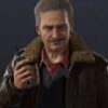 	Victor Sullivan Uncharted 4 Brown Bomber Leather Jacket
