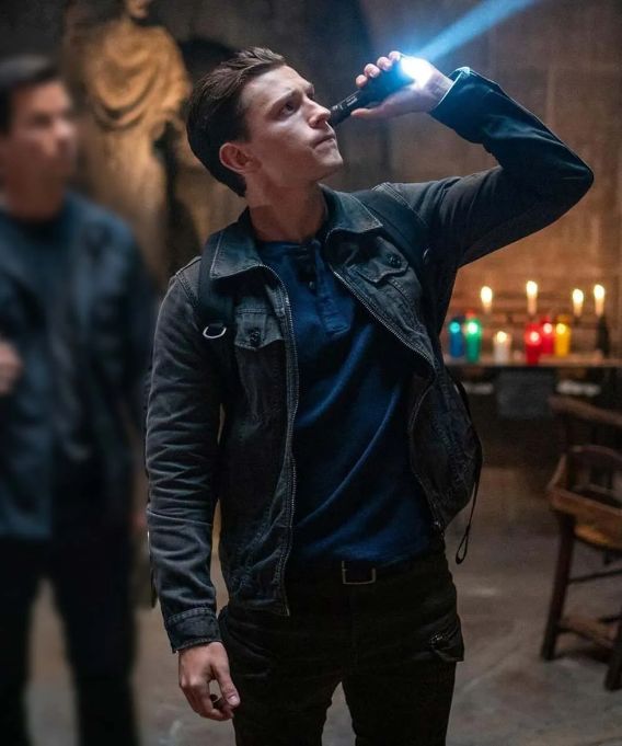 Uncharted Nathan Drake Black Trucker Jacket Uncharted Nathan Drake Black Trucker Jacket